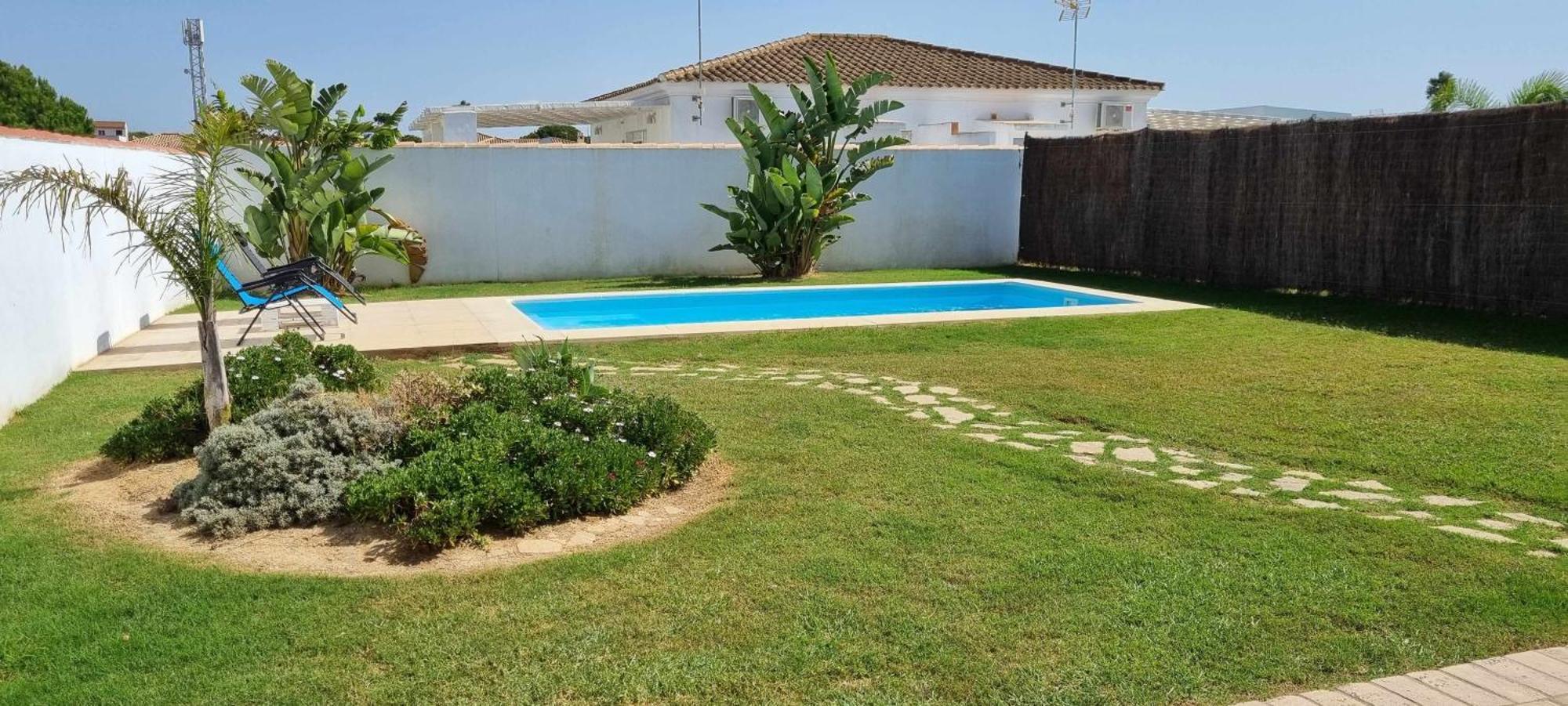 Las Casitas De La Barrosa Con Jardin Y Piscina Chiclana de la Frontera Camera foto