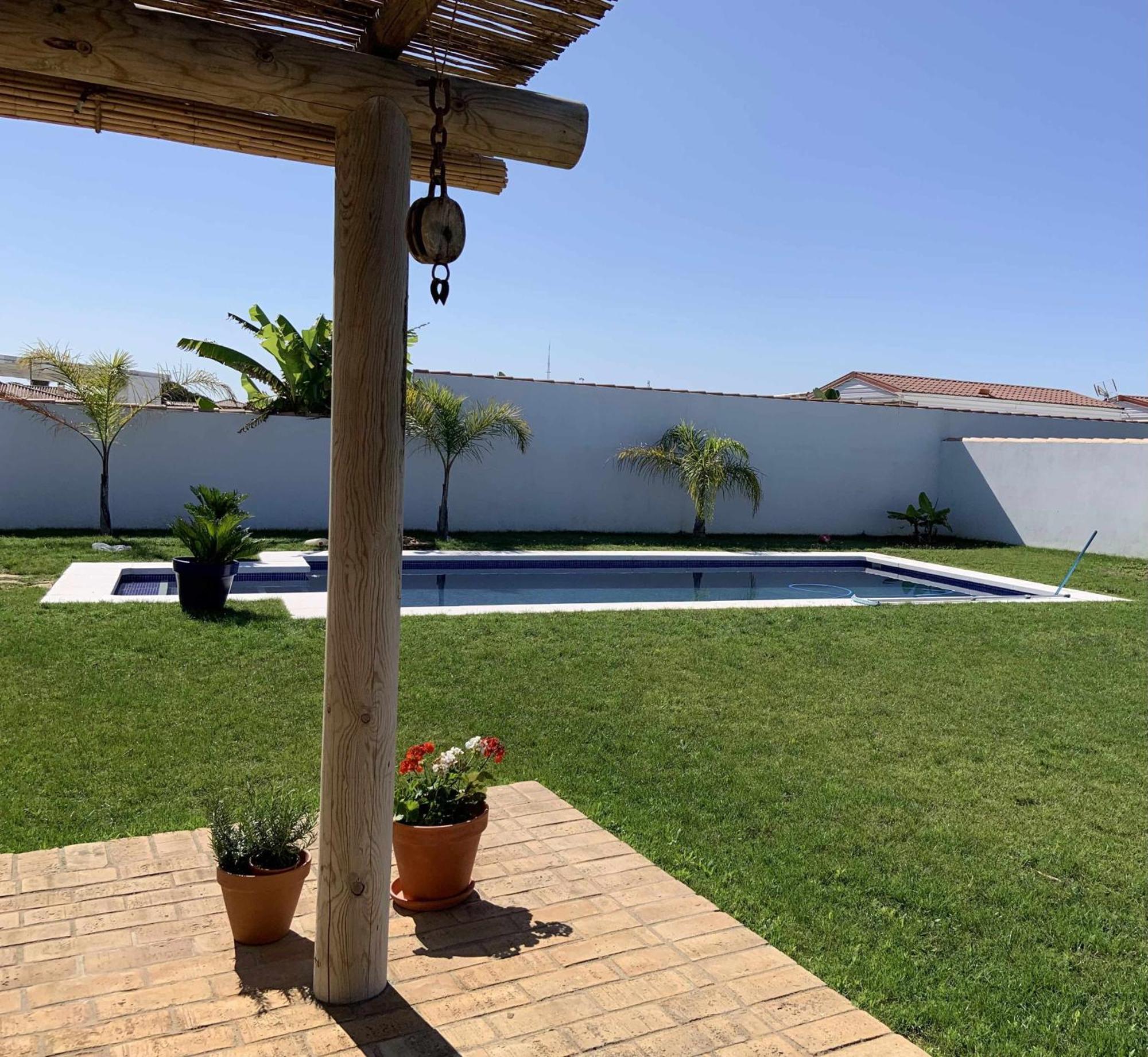 Las Casitas De La Barrosa Con Jardin Y Piscina Chiclana de la Frontera Camera foto