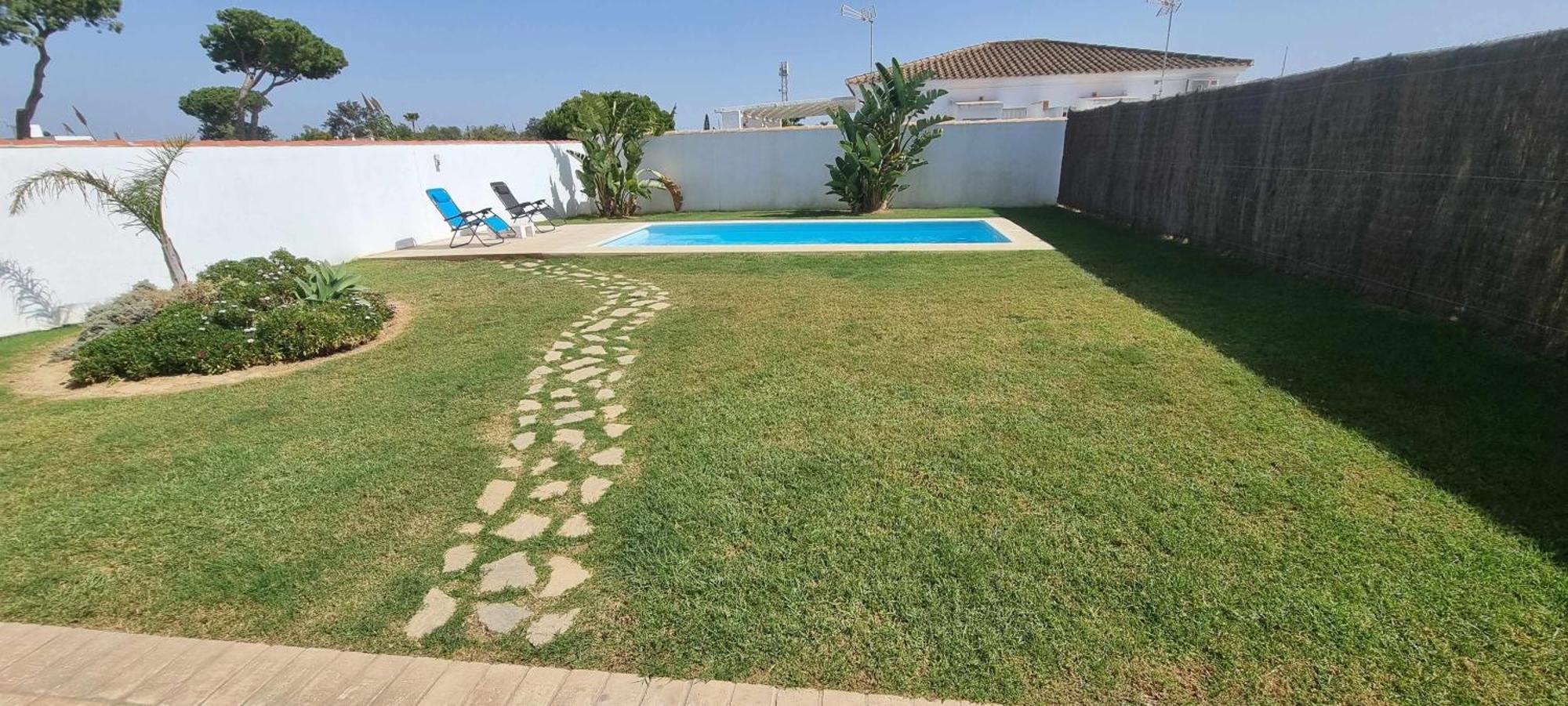 Las Casitas De La Barrosa Con Jardin Y Piscina Chiclana de la Frontera Camera foto